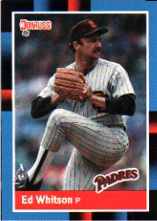 1988 Donruss Baseball Cards    081      Ed Whitson